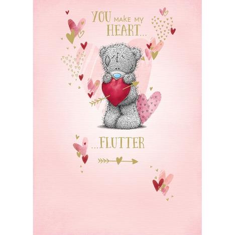 You Make My Heart Flutter Me to You Bear Valentine's Day Card £1.79